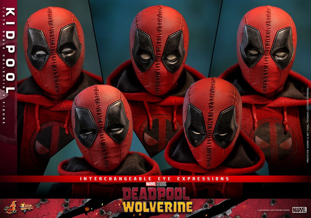Deadpool & Wolverine Movie Masterpiece Action Figur 1/6 Kidpool 22 cm Hot Toys