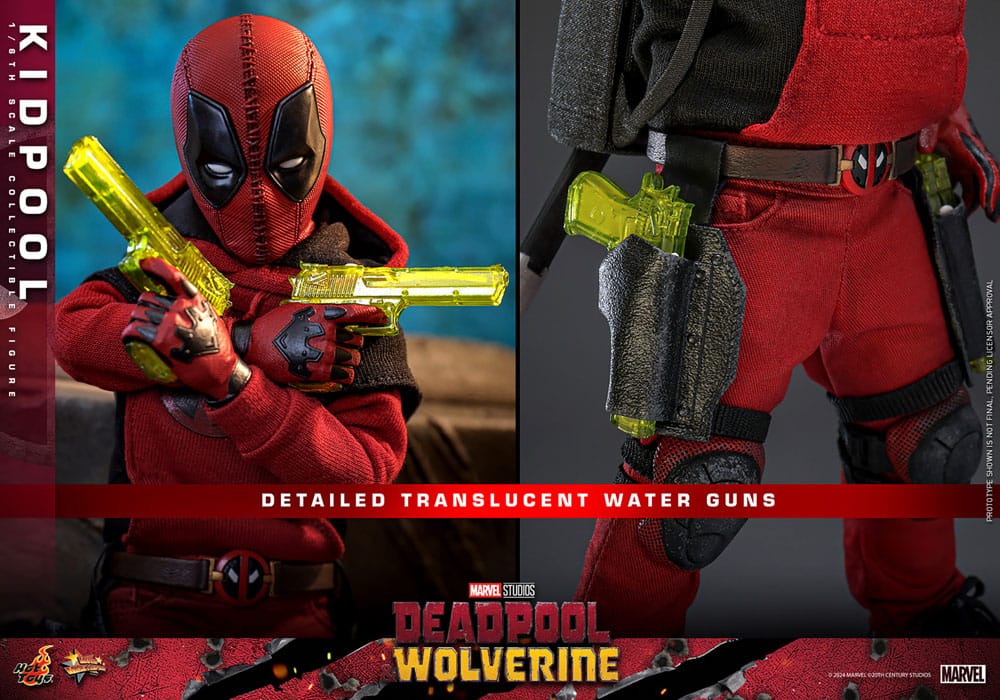 Deadpool & Wolverine Movie Masterpiece Action Figur 1/6 Kidpool 22 cm Hot Toys