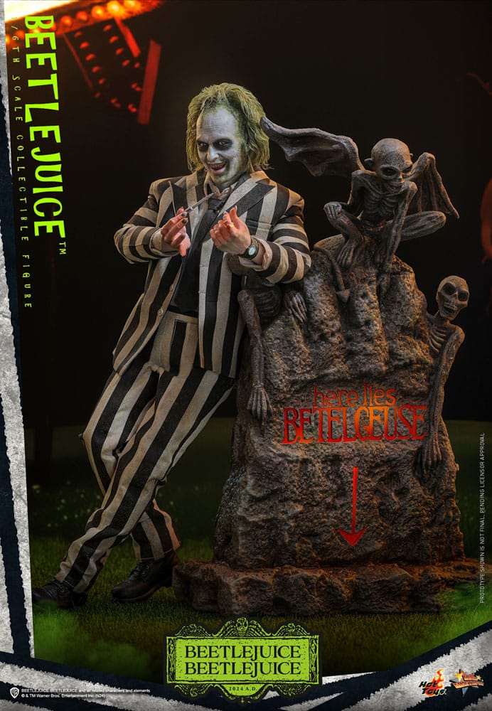Beetlejuice Beetlejuice Movie Masterpiece Action Figur 1/6 – 30 cm Hot Toys