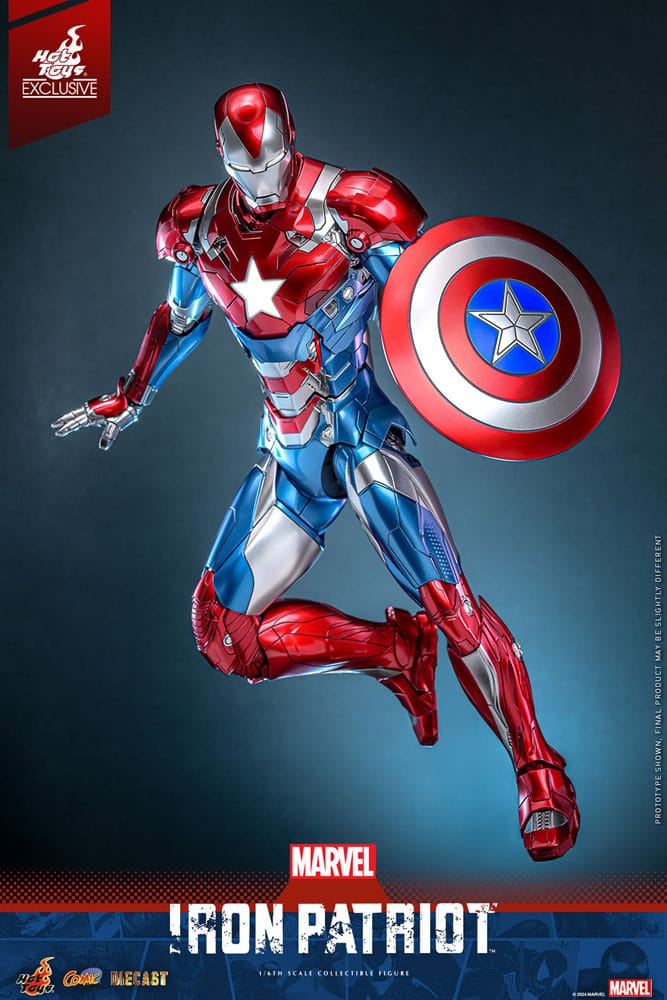 Marvel Diecast Iron Patriot Actionfigur 1/6 Hot Toys Hot Toys
