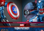 Marvel Diecast Iron Patriot Actionfigur 1/6 Hot Toys Hot Toys