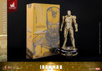Iron Man Movie Masterpiece Diecast Action Figur 1/6 Mark III (Guldversion) Hot Toys