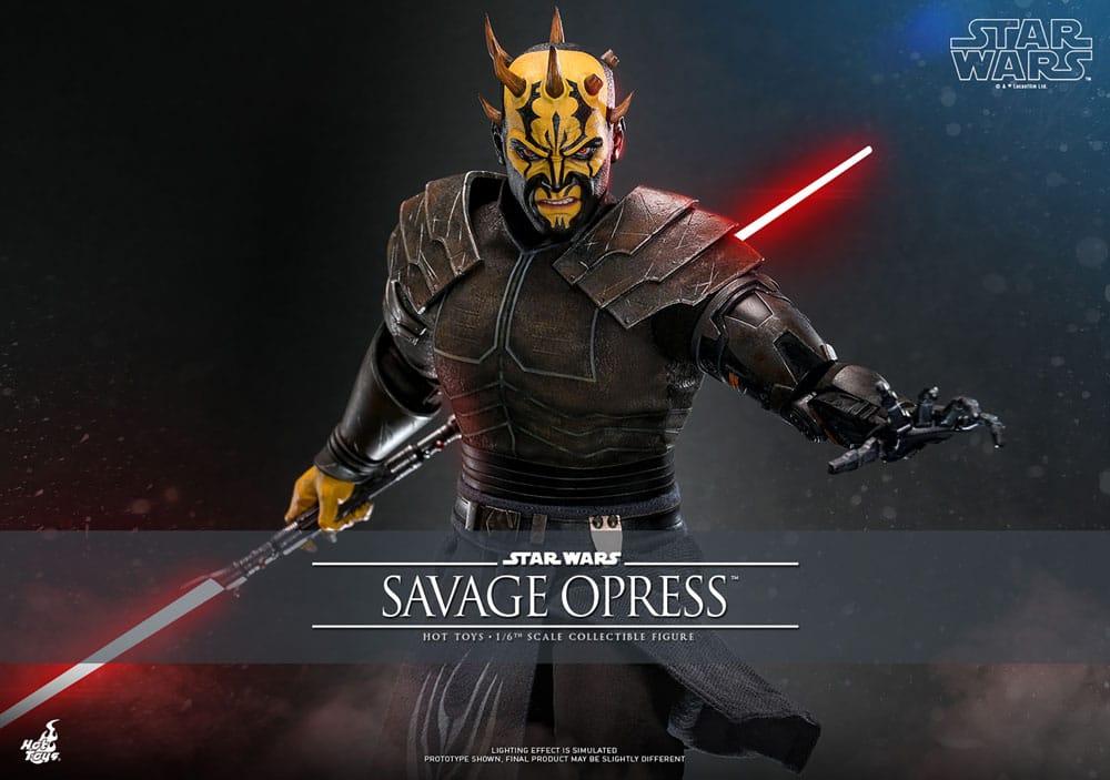Star Wars: The Clone Wars Action Figur 1/6 Savage Opress 34 cm Hot Toys