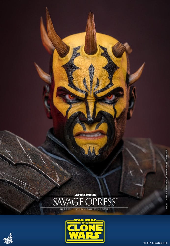 Star Wars: The Clone Wars Action Figur 1/6 Savage Opress 34 cm Hot Toys