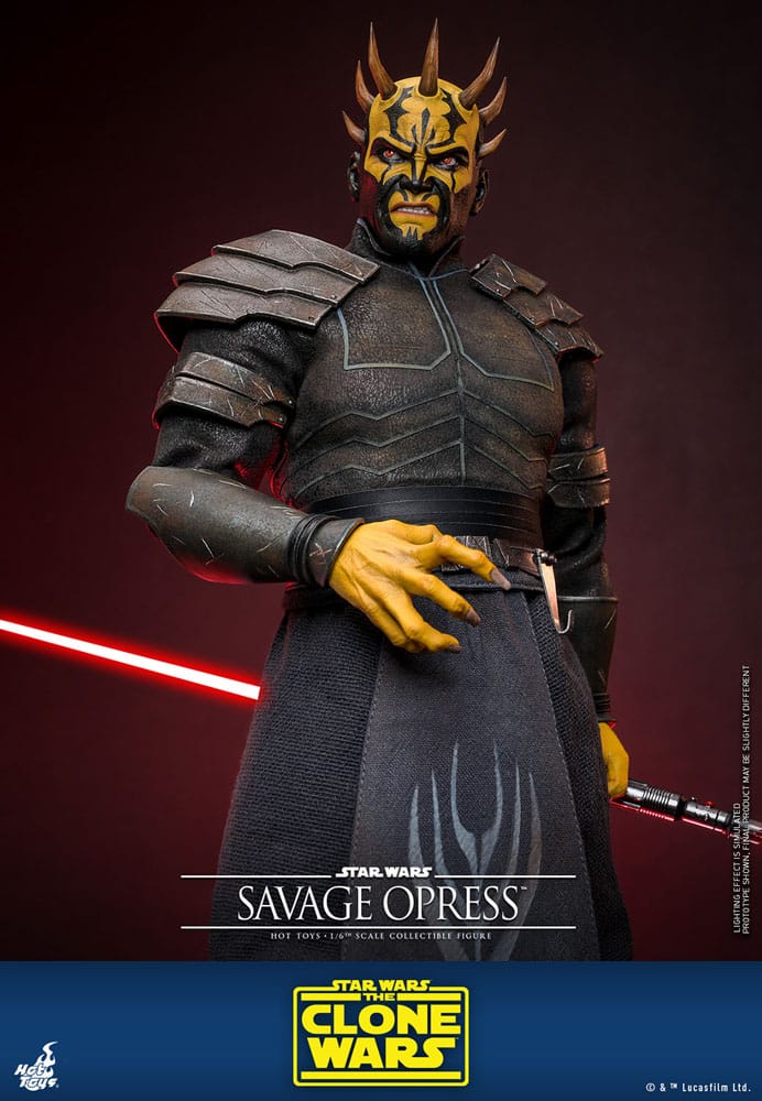 Star Wars: The Clone Wars Action Figur 1/6 Savage Opress 34 cm Hot Toys