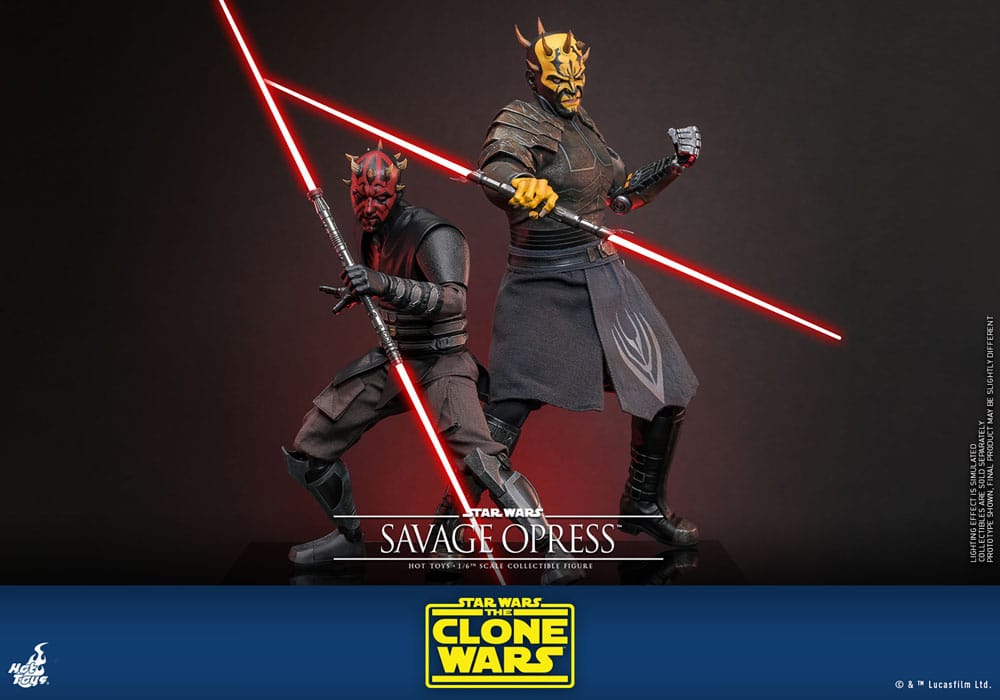 Star Wars: The Clone Wars Action Figur 1/6 Savage Opress 34 cm Hot Toys