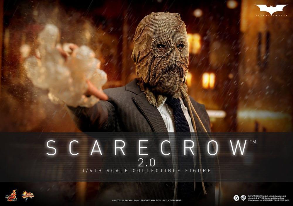 Batman Begins Movie Masterpiece Action Figur 1/6 Scarecrow 2.0 30 cm Hot Toys