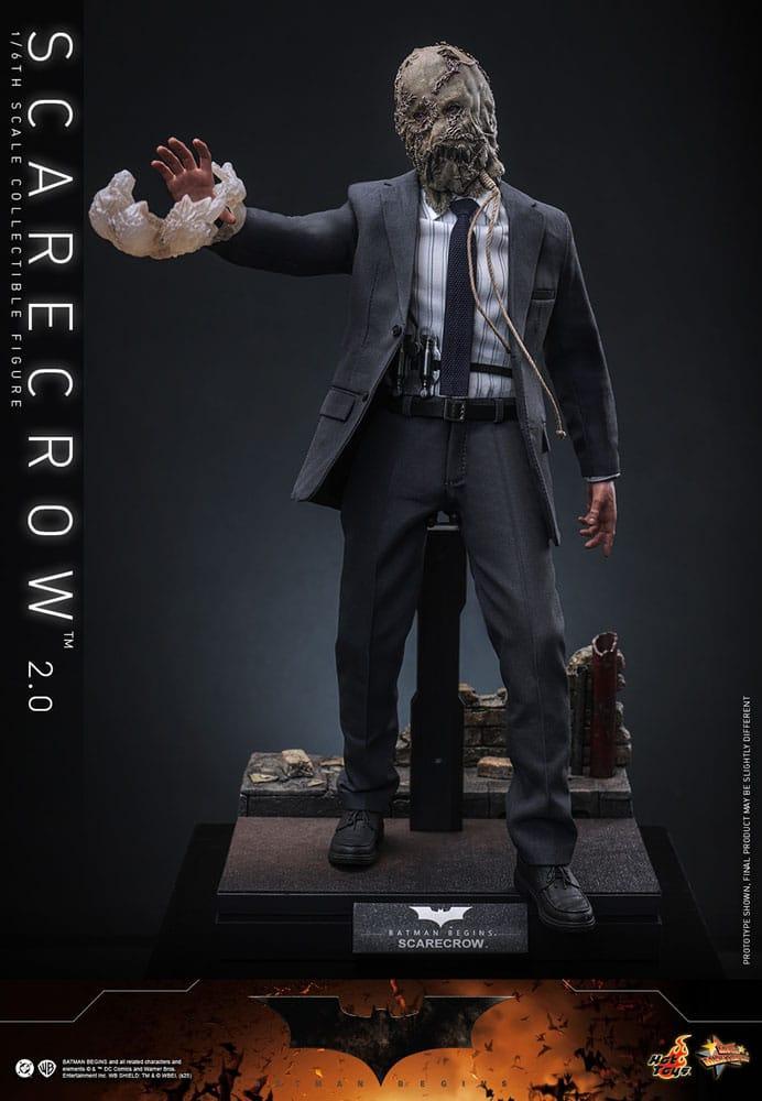 Batman Begins Movie Masterpiece Action Figur 1/6 Scarecrow 2.0 30 cm Hot Toys