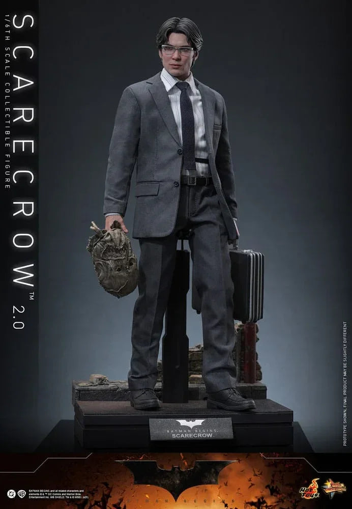 Batman Begins Movie Masterpiece Action Figur 1/6 Scarecrow 2.0 30 cm Hot Toys