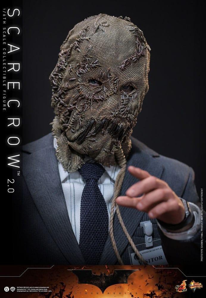 Batman Begins Movie Masterpiece Action Figur 1/6 Scarecrow 2.0 30 cm Hot Toys