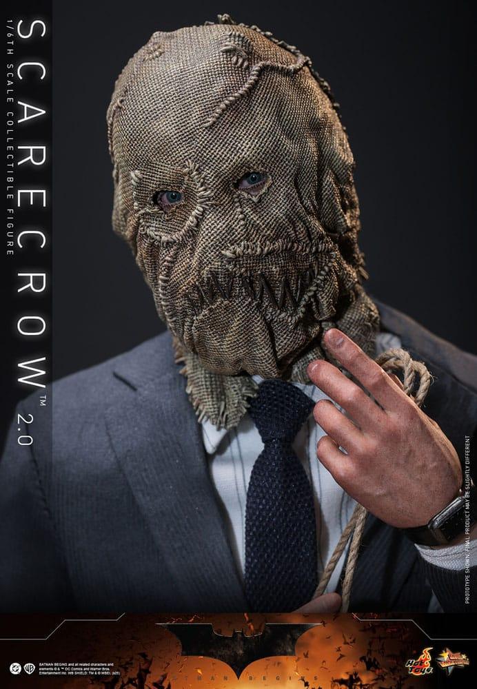 Batman Begins Movie Masterpiece Action Figur 1/6 Scarecrow 2.0 30 cm Hot Toys