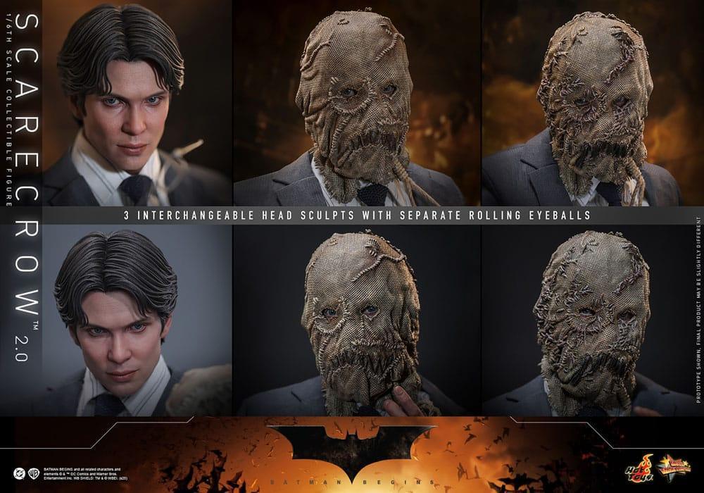 Batman Begins Movie Masterpiece Action Figur 1/6 Scarecrow 2.0 30 cm Hot Toys