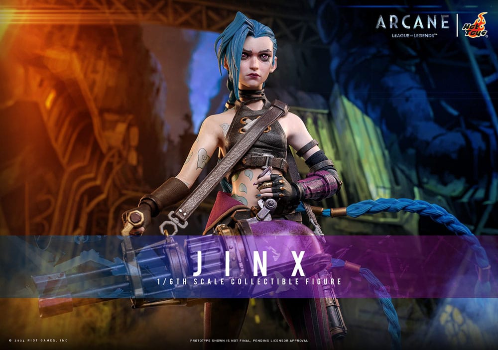Arcane Action Figur 1/6 Jinx 27 cm