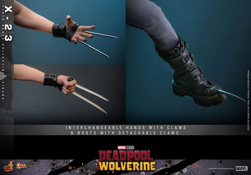 Deadpool & Wolverine Movie Masterpiece Action Figur 1/6 X-23 27 cm Hot Toys