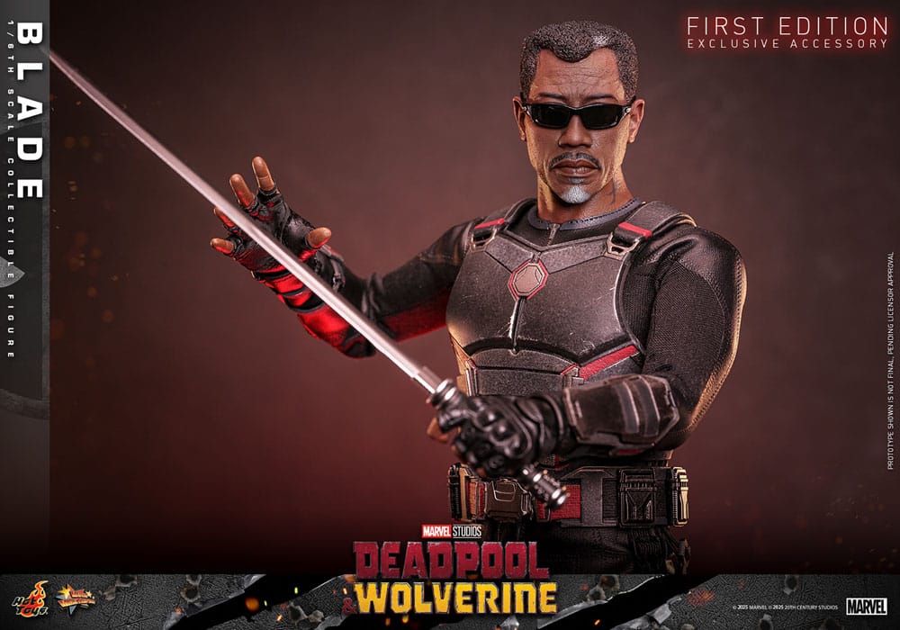 Deadpool & Wolverine Movie Masterpiece Action Figur 1/6 Blade 30 cm Hot Toys