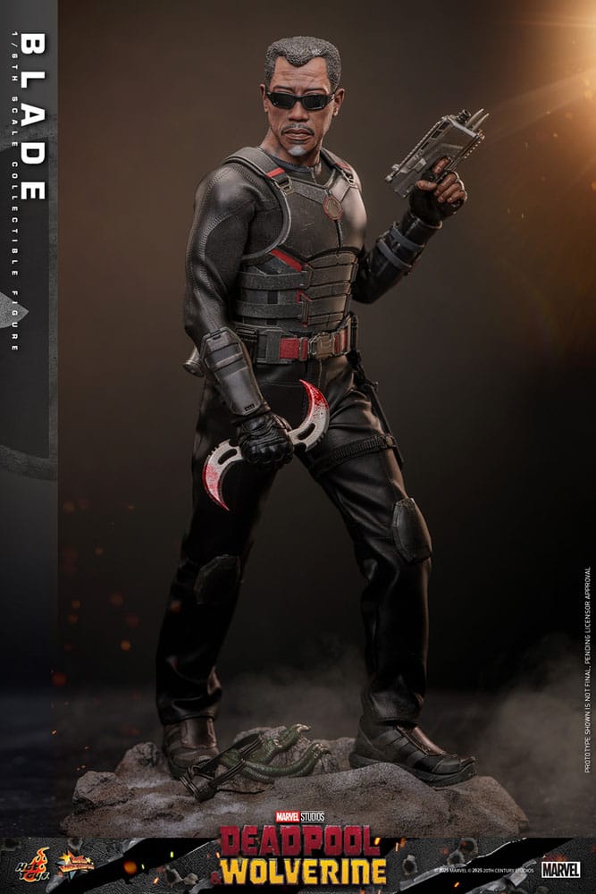 Deadpool & Wolverine Movie Masterpiece Action Figur 1/6 Blade 30 cm Hot Toys