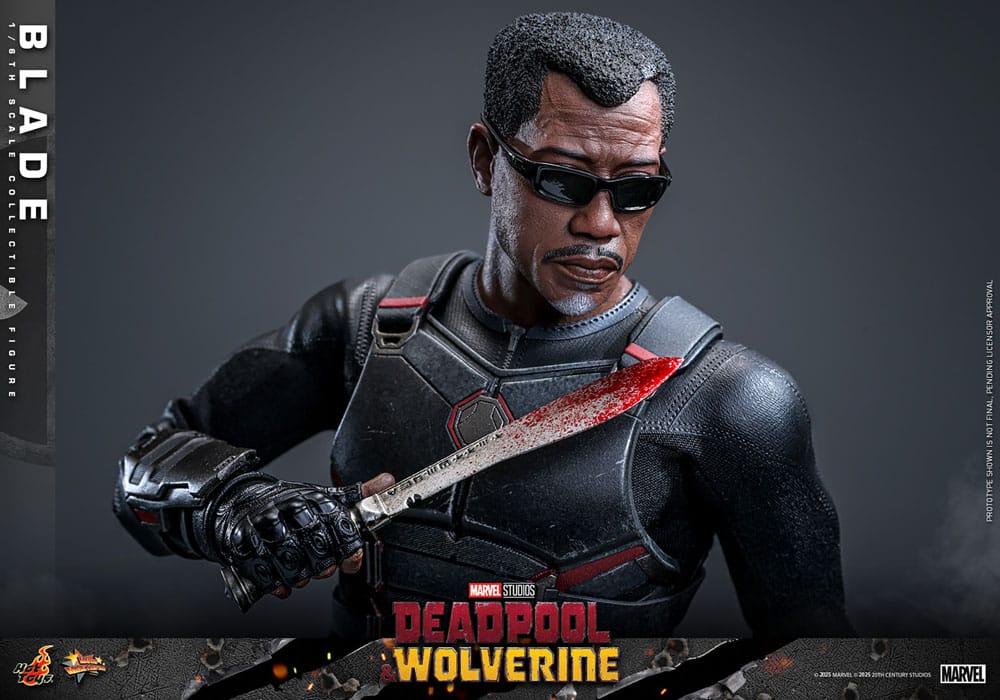 Deadpool & Wolverine Movie Masterpiece Action Figur 1/6 Blade 30 cm Hot Toys