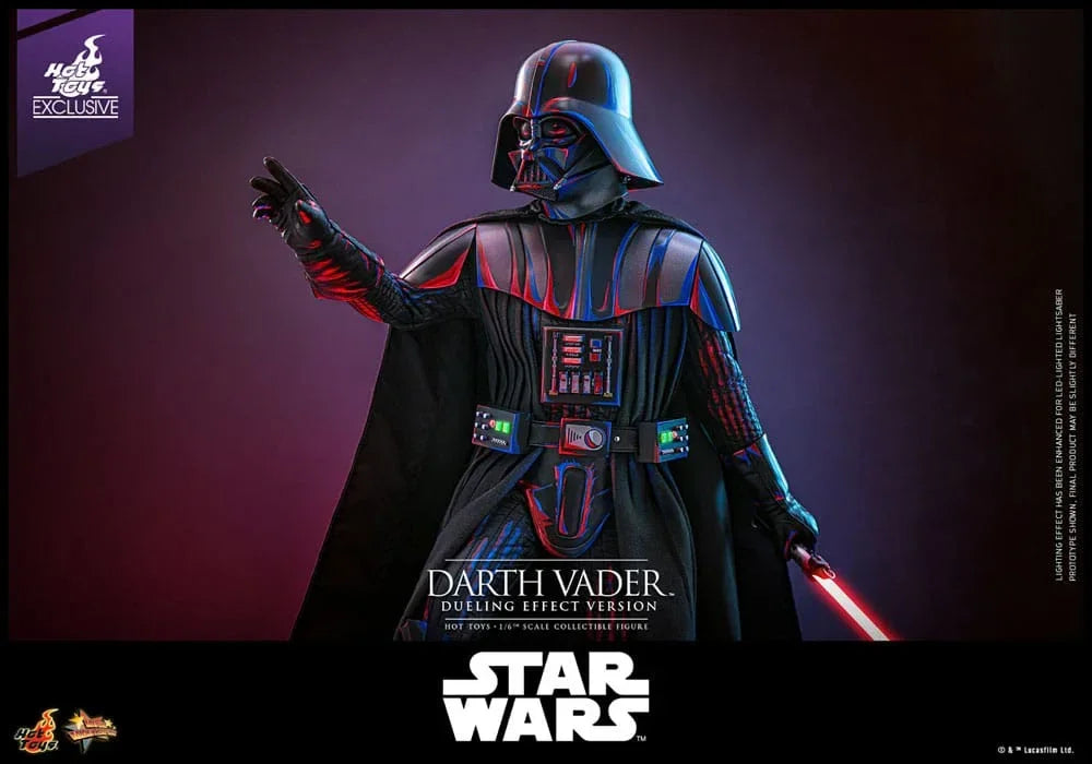 Star Wars Movie Masterpiece Action Figur 1/6 Darth Vader (Dueling Effect Version) Hot Toys Exclusive 35 cm Hot Toys