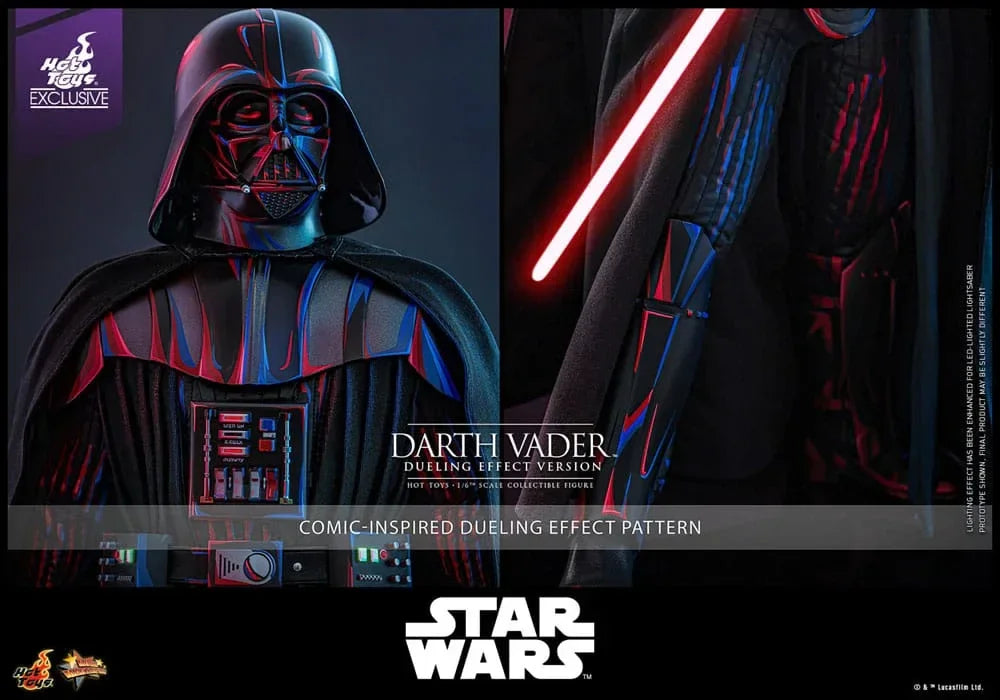 Star Wars Movie Masterpiece Action Figur 1/6 Darth Vader (Dueling Effect Version) Hot Toys Exclusive 35 cm Hot Toys