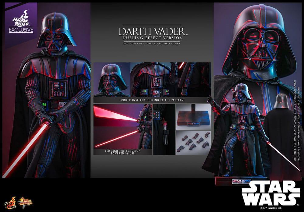 Star Wars Movie Masterpiece Action Figur 1/6 Darth Vader (Dueling Effect Version) Hot Toys Exclusive 35 cm Hot Toys