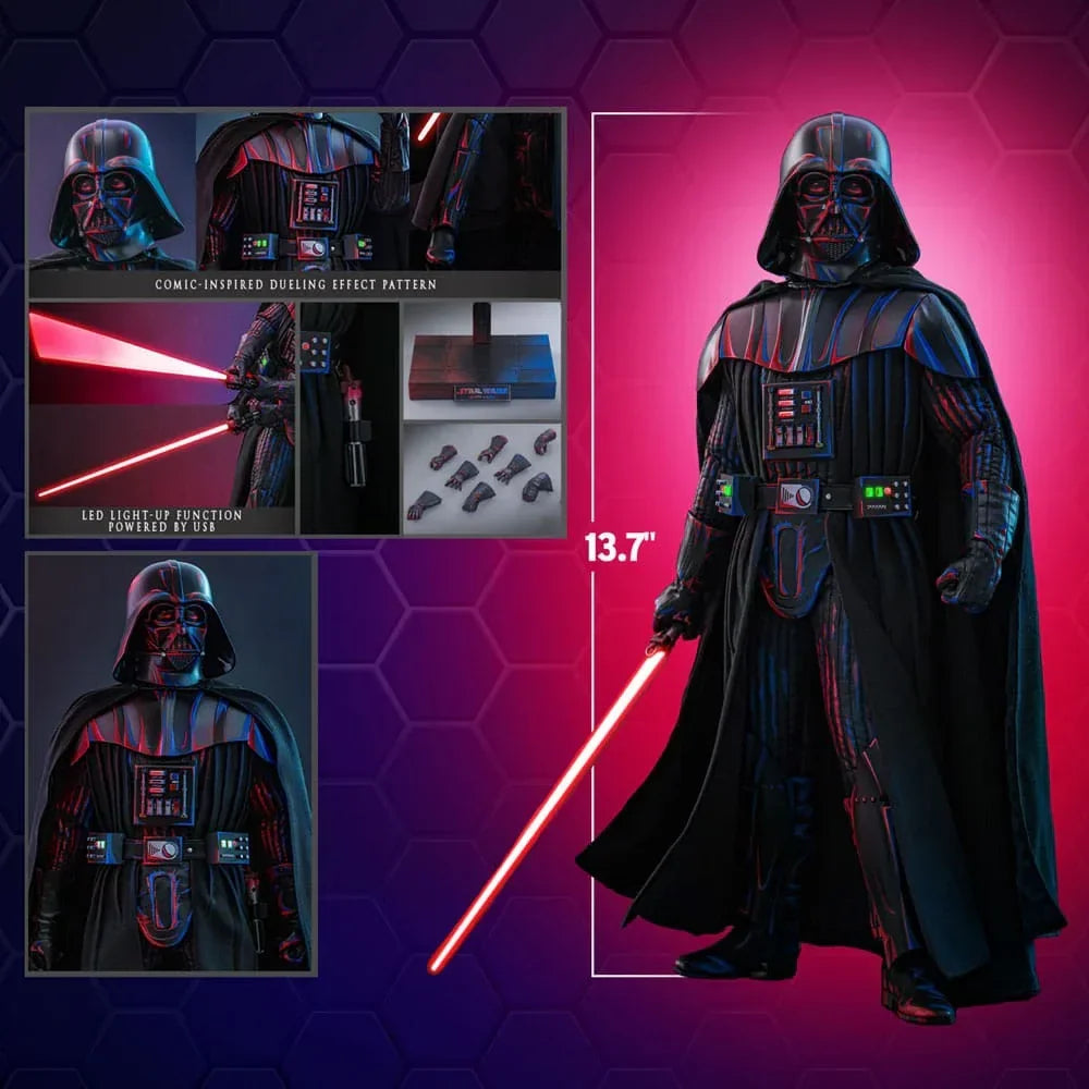 Star Wars Movie Masterpiece Action Figur 1/6 Darth Vader (Dueling Effect Version) Hot Toys Exclusive 35 cm Hot Toys