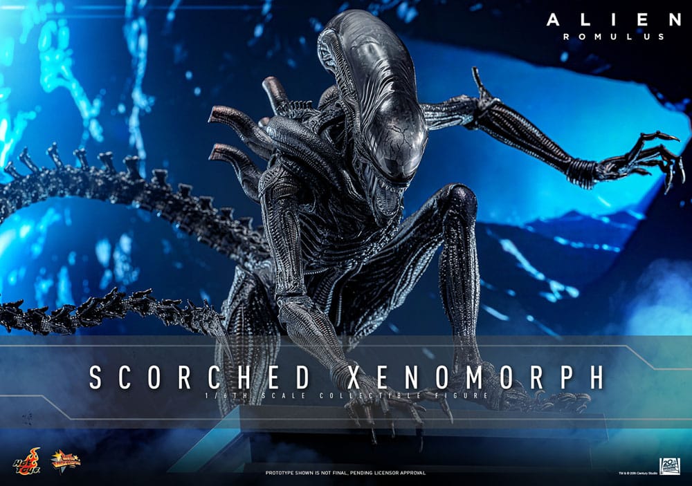 Alien: Romulus Movie Masterpiece Action Figur 1/6 Scorched Xenomorph 44 cm Hot Toys