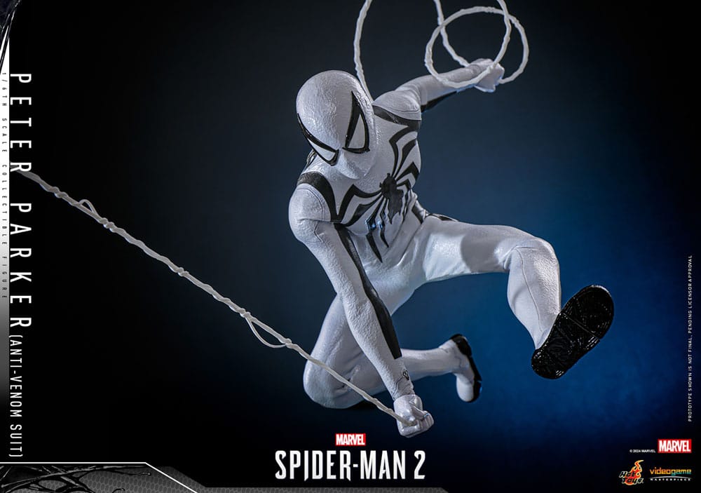 Spider-Man 2 Video Game Masterpiece Action Figur 1/6 Peter Parker (Anti-Venom Suit) 30 cm Hot Toys