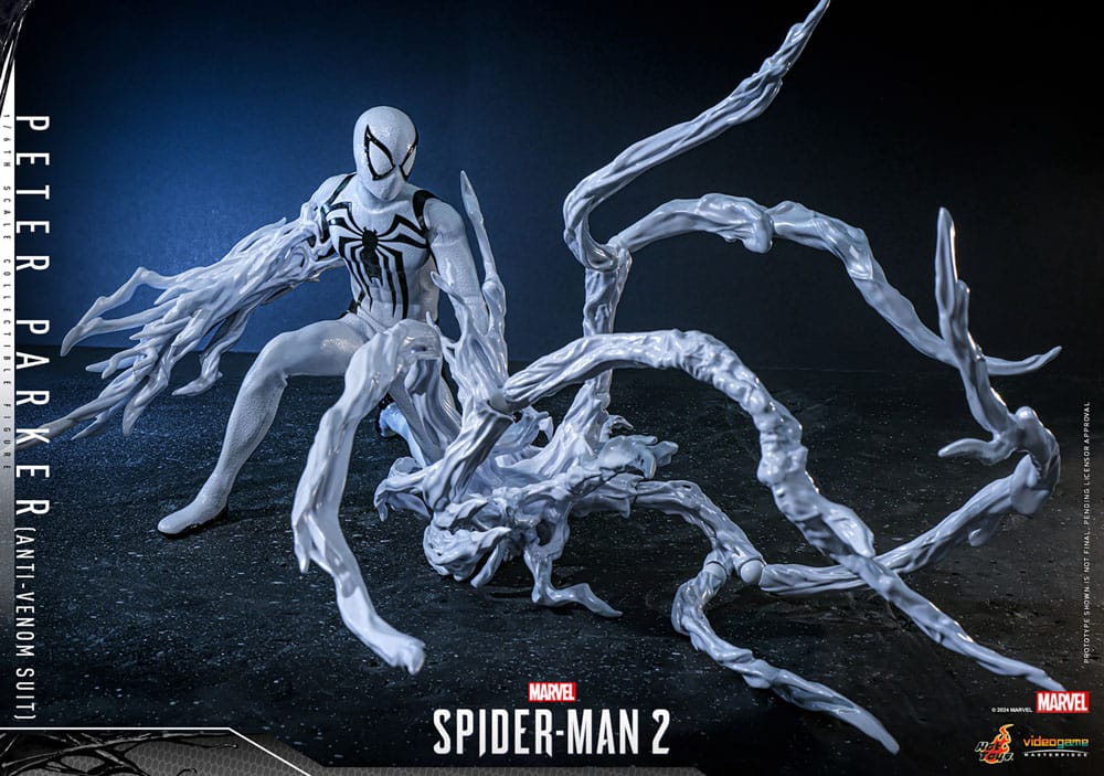 Spider-Man 2 Video Game Masterpiece Action Figur 1/6 Peter Parker (Anti-Venom Suit) 30 cm Hot Toys
