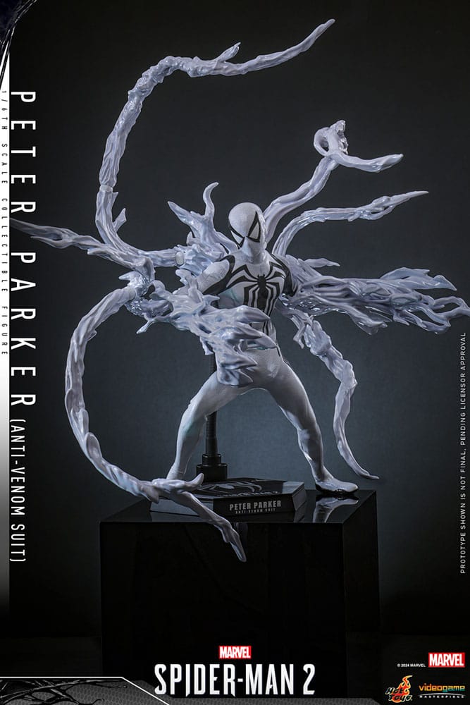 Spider-Man 2 Video Game Masterpiece Action Figur 1/6 Peter Parker (Anti-Venom Suit) 30 cm Hot Toys