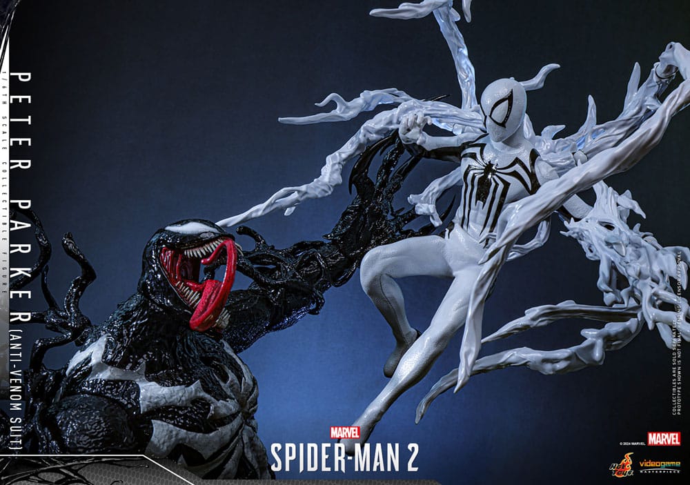 Spider-Man 2 Video Game Masterpiece Action Figur 1/6 Peter Parker (Anti-Venom Suit) 30 cm Hot Toys