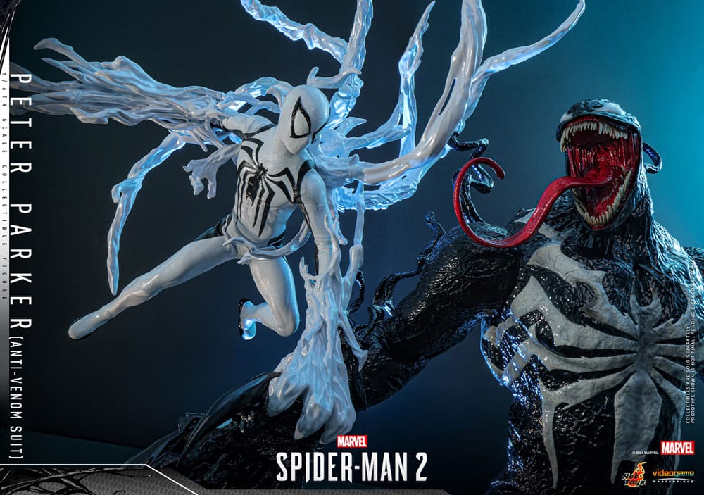 Spider-Man 2 Video Game Masterpiece Action Figur 1/6 Peter Parker (Anti-Venom Suit) 30 cm Hot Toys