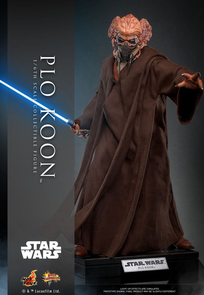 Star Wars Movie Masterpiece Action Figur 1/6 Plo Koon 31 cm Hot Toys