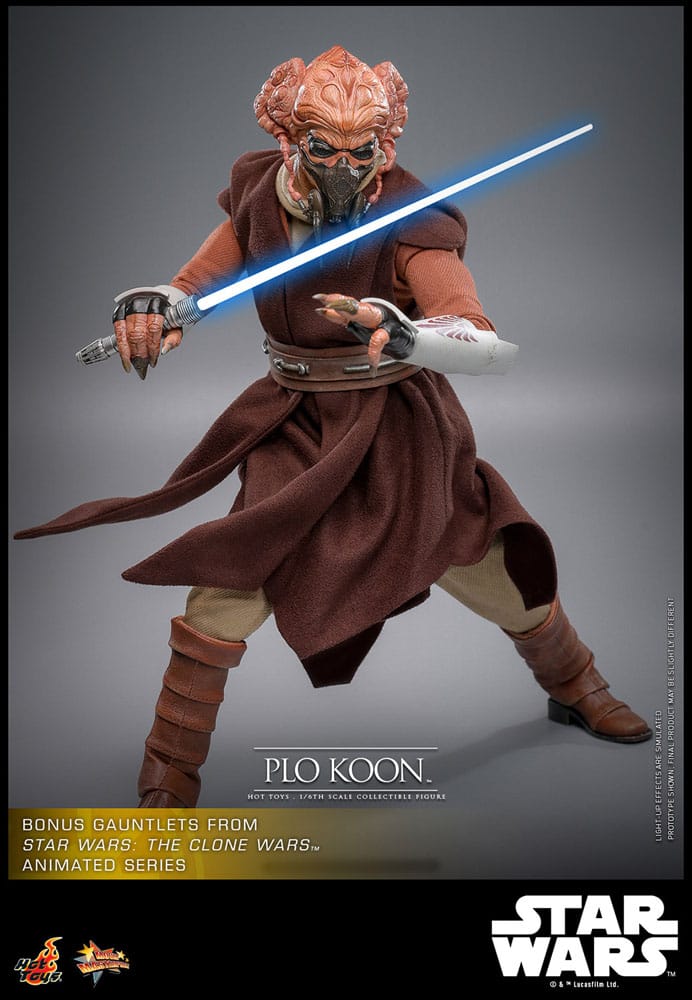 Star Wars Movie Masterpiece Action Figur 1/6 Plo Koon 31 cm Hot Toys