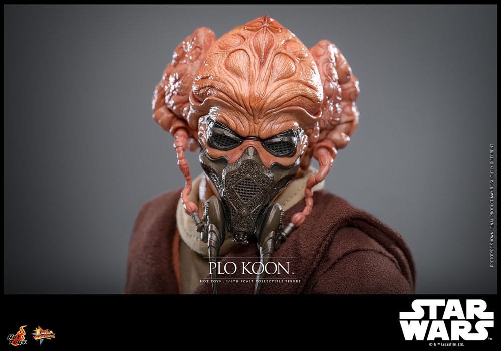 Star Wars Movie Masterpiece Action Figur 1/6 Plo Koon 31 cm Hot Toys