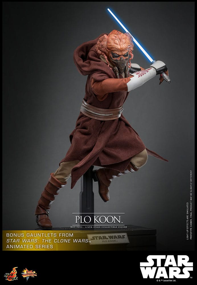 Star Wars Movie Masterpiece Action Figur 1/6 Plo Koon 31 cm Hot Toys