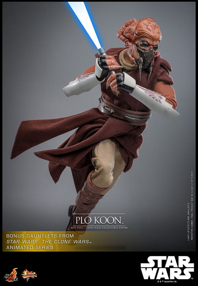 Star Wars Movie Masterpiece Action Figur 1/6 Plo Koon 31 cm Hot Toys