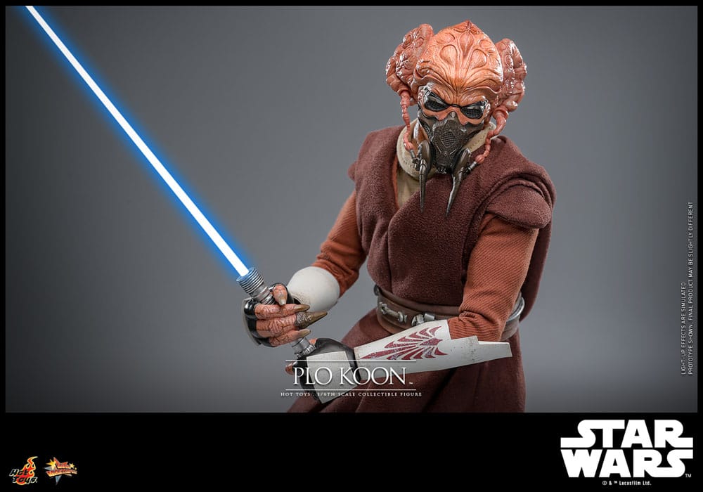 Star Wars Movie Masterpiece Action Figur 1/6 Plo Koon 31 cm Hot Toys