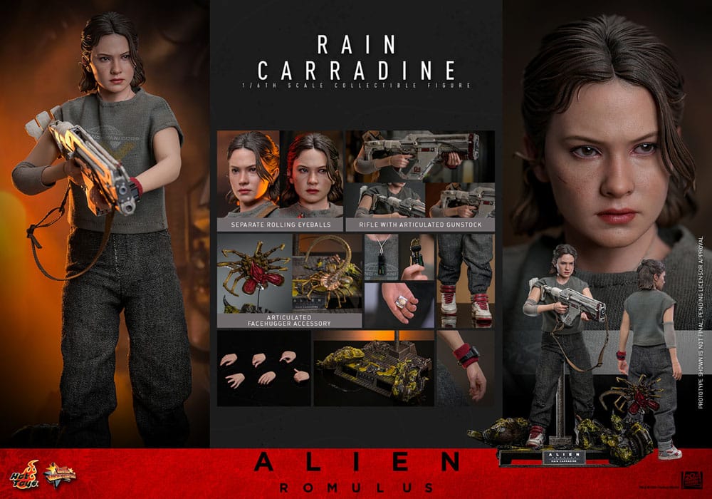 Alien: Romulus Movie Masterpiece Action Figur 1/6 Rain Carradine 26 cm Hot Toys