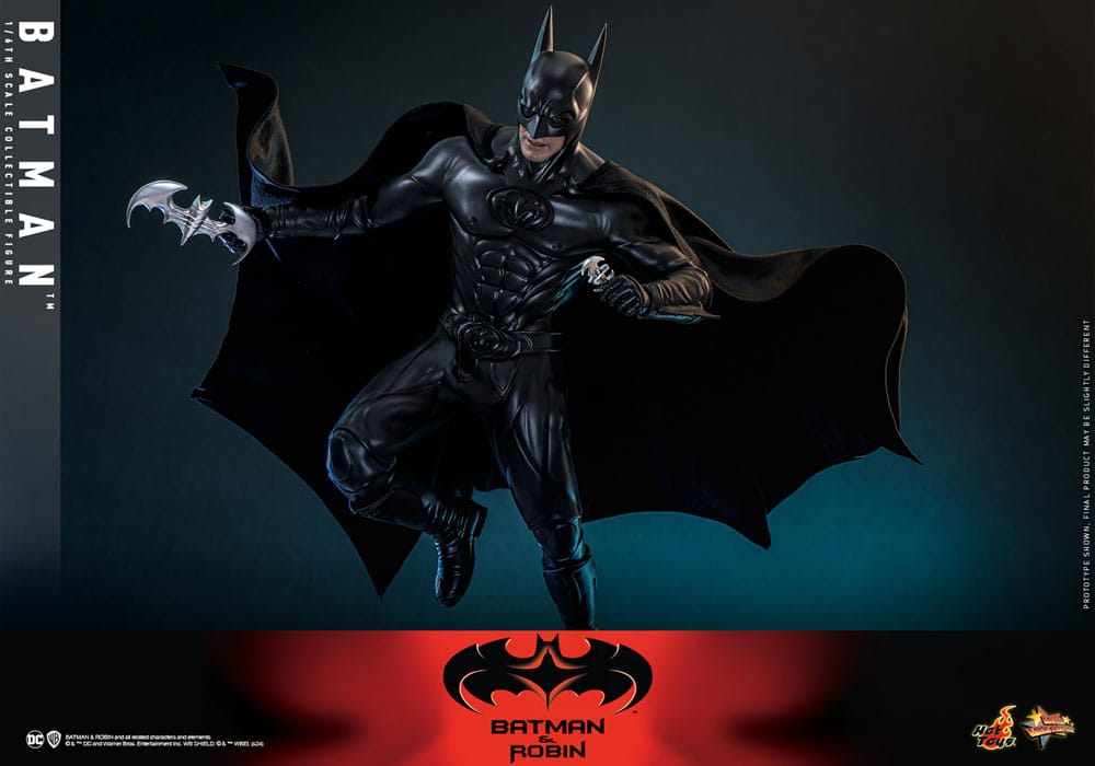 Batman & Robin Movie Masterpiece Action Figur 1/6 Batman 30 cm Hot Toys