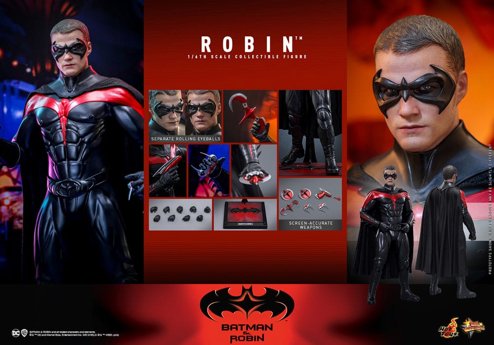 Batman & Robin Movie Masterpiece Action Figur 1/6 Robin 30 cm Hot Toys