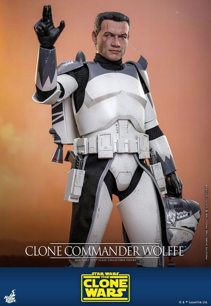 Star Wars: The Clone Wars Action Figur 1/6 Clone Commander Wolffe 30 cm Hot Toys