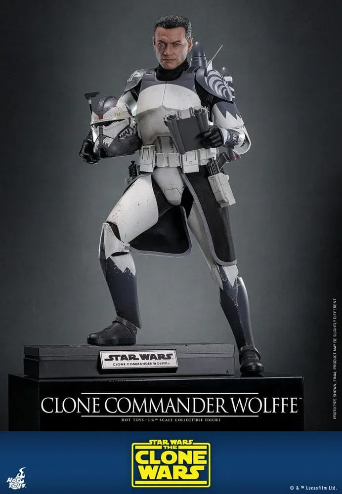 Star Wars: The Clone Wars Action Figur 1/6 Clone Commander Wolffe 30 cm Hot Toys