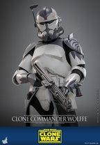 Star Wars: The Clone Wars Action Figur 1/6 Clone Commander Wolffe 30 cm Hot Toys