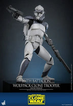 Star Wars The Clone Wars Action Figur 1/6 104th Battalion Wolfpack Clone Trooper Deluxe Version 30 cm Hot Toys
