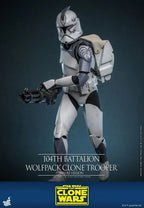 Star Wars The Clone Wars Action Figur 1/6 104th Battalion Wolfpack Clone Trooper Deluxe Version 30 cm Hot Toys