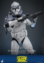 Star Wars The Clone Wars Action Figur 1/6 104th Battalion Wolfpack Clone Trooper Deluxe Version 30 cm Hot Toys