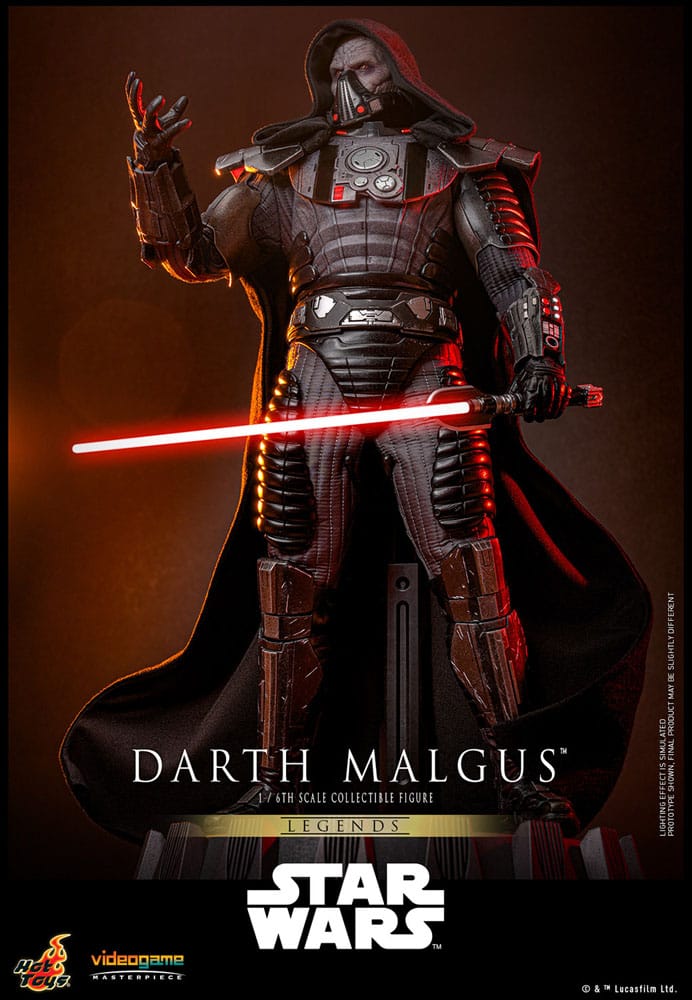 Star Wars Legends Videogame Masterpiece Action Figur 1/6 Darth Malgus 34 cm Hot Toys