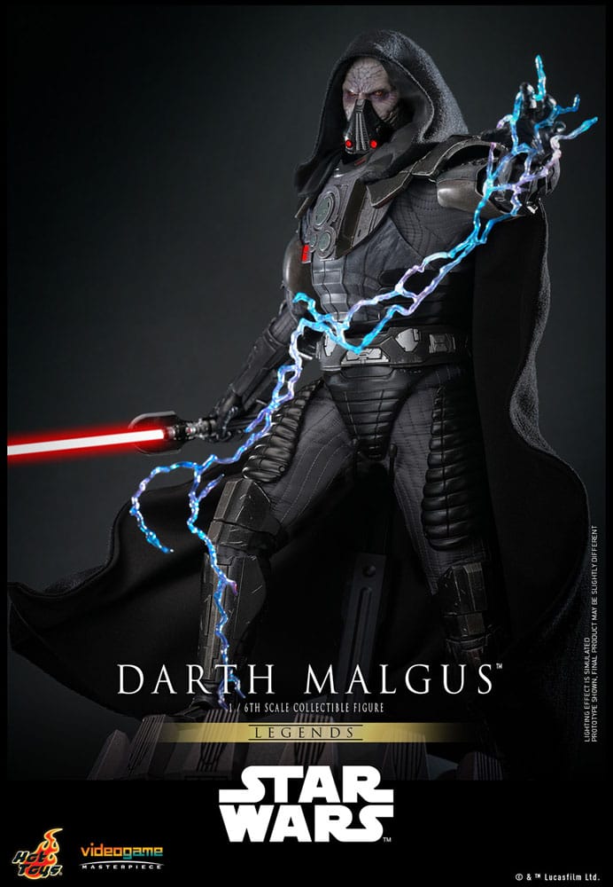 Star Wars Legends Videogame Masterpiece Action Figur 1/6 Darth Malgus 34 cm Hot Toys