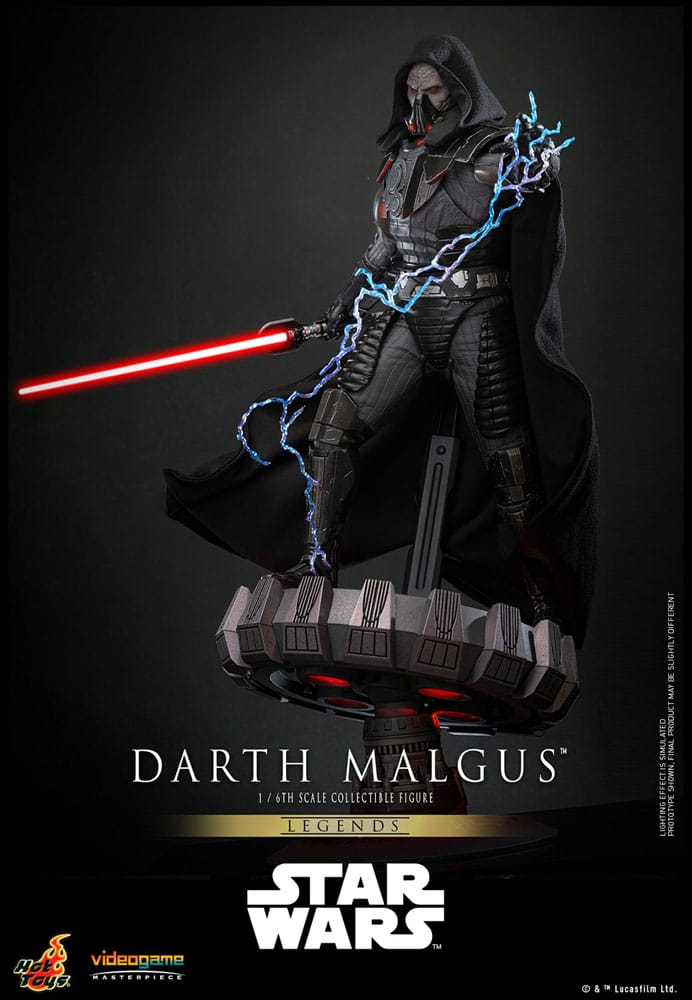 Star Wars Legends Videogame Masterpiece Action Figur 1/6 Darth Malgus 34 cm Hot Toys