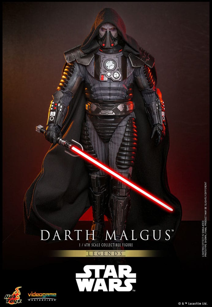 Star Wars Legends Videogame Masterpiece Action Figur 1/6 Darth Malgus 34 cm Hot Toys